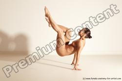 Modern Aerobic reference poses of Estera